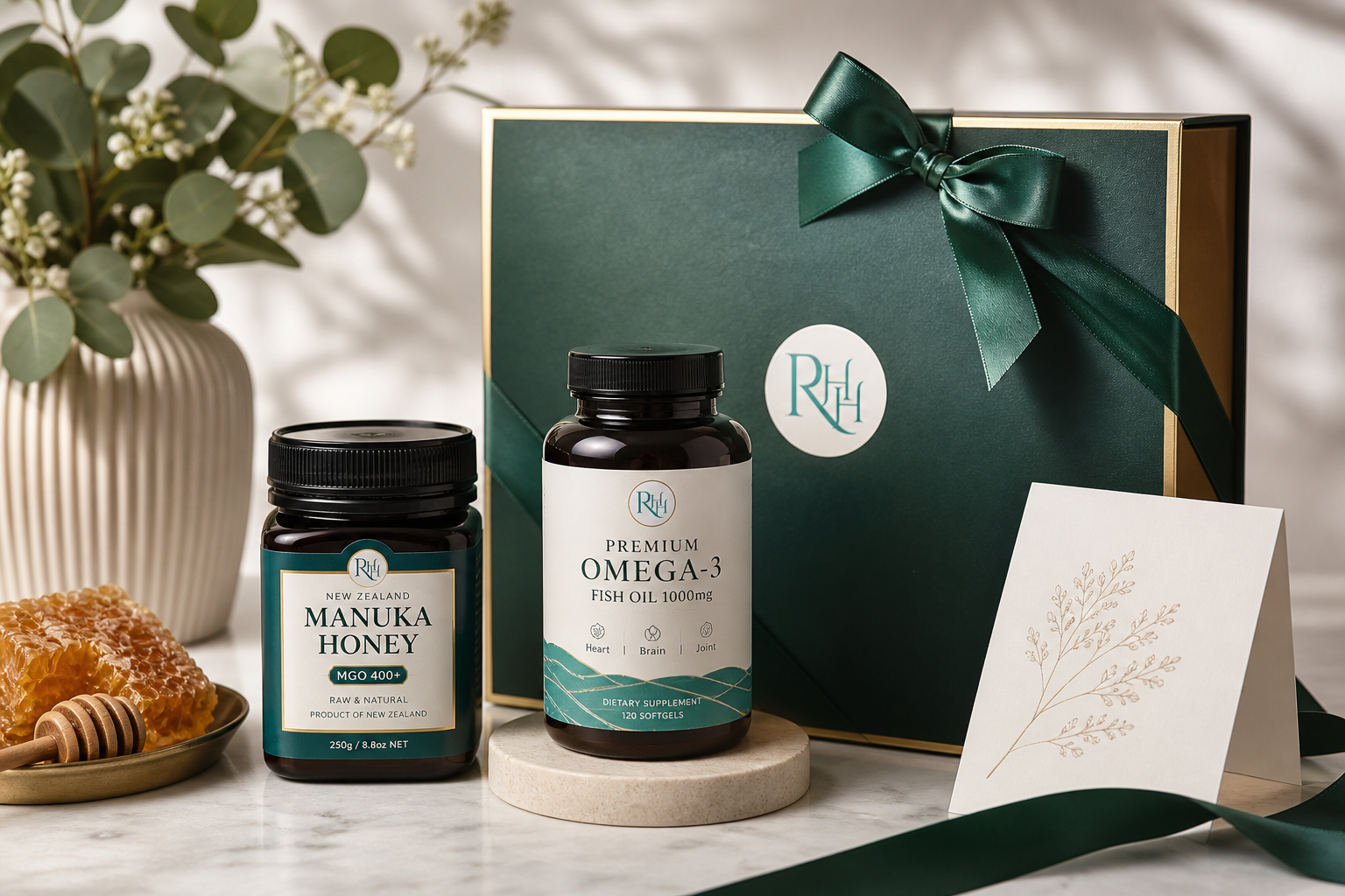 Parents wellness combo gift box photo