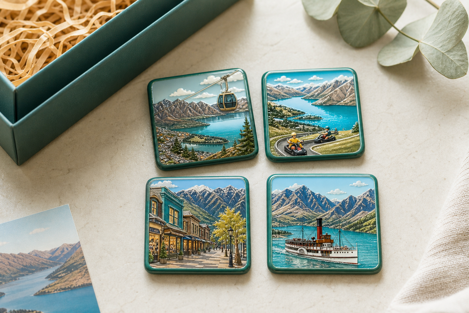 Queenstown magnet set product photo